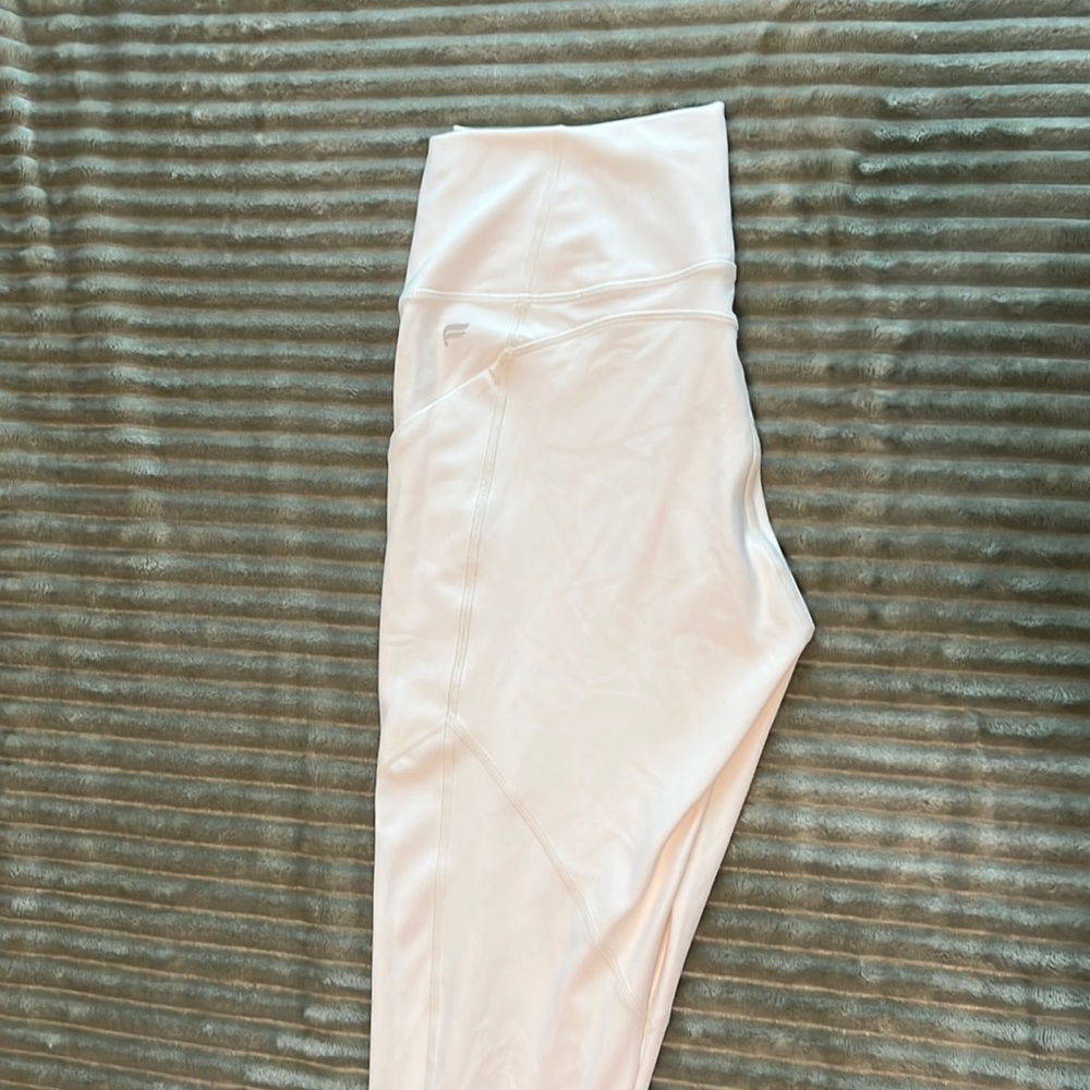 White Fabletics Leggings
